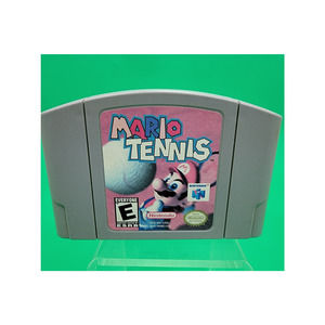 Mario Tennis Nintendo N64 Original Game Super Mario Authentic